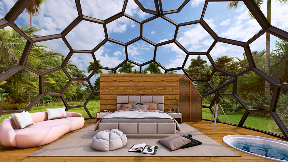 glamping-domo